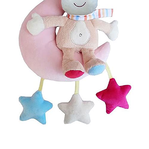 Speelgoed voor kleine kinderen, kinderwagen, bed, hangend pluche cartoon, speelgoed, wieg, hangende muziek… - Image 4