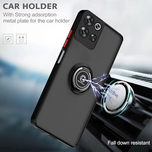 ILING Case for Motorola Edge 50 Neo, Ultra-thin Translucent Matte Frosted PC Hard Back Cover - Image 3