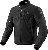 REV'IT! Revit Catalyst H2O Giacca tessile moto, nero, M