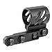 Feyachi M-Lok Offset Flashlight Ring Mount for Mlok Rail System - 2 Mounting Inserts Included fits 27mm 25.4mm 20mm Diameter Flashlight