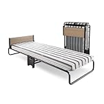 JAY-BE Revolution Folding Bed with Rebound e-Fibre Mattress, Compact, Single