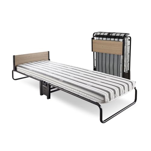 JAY-BE Revolution Folding Bed with Rebound e-Fibre Mattress, Compact, Single