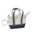L.L.Bean（エルエルビーン） エル・エル・ビーン・トート・バッグ・キー・チェーン フリーサイズ Navy ブルー ０ＫＤＨ６２１０００