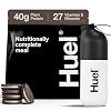 Huel Black Edition Bundle | Cookies and Cream 40g Vegan Protein Powder + Shaker Bottle | Nutritionally Complete Meal | 27 Vitamins and Minerals, Gluten Free | Lockable Lid to Avoid Spills | BPA Free