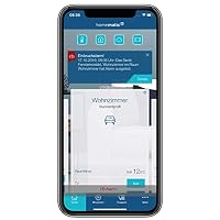 Homematic IP Smart Home 3er-Set Fenster- und Türkontakt, optisch, weiße + braune Abdeckung, digitaler Sensor, effizient Heizen, Fensterüberwachung per App, Energie sparen, Alexa, Google Assistant – Ansicht 6