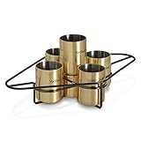 PARTE DE UN RANGO EN COMBINACION – parte de nuestra colección de utensilios de bar de oro cepillado, puede comprar artículos que combinen para agregar a su colección