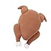 UGPLM Roast Turkey Funny Squeaky Dog Toys Slow Feeder Squeaker Interactive Feed Soft Toys for Large Breed Boredom Cats