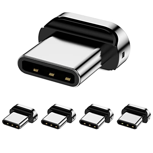 CNakdDG Magnetic Connector Tips Head for USB-C Android Devices (5 Pack), only Compatible 3A Magnetic Charging Cable by CNakdDG - Image 3