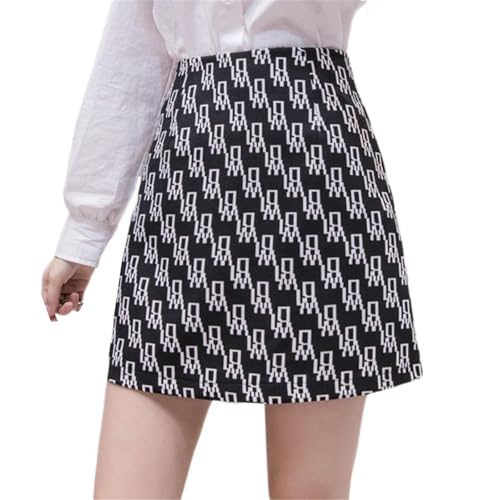 Women's Windproof Wool High Waisted Pleated Skirt Slim Fit2
