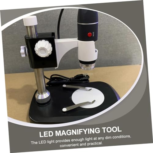 Microscope portable contre la fatigue visuelle loupe de détection LED pour petits détails