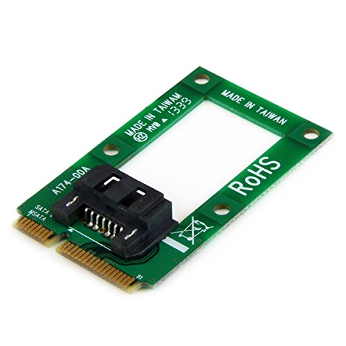 StarTech.com mSATA - SAT変換アダプタ Mini SATA - SATAコンバータカード 2.5インチ/3.5インチHDD/SSDに対応 MSAT2SAT3