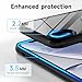 LoeoeL for iPhone XR Case Clear, Transparent Hybrid XR Phone Case [Hard Plastic & Soft Silicone Bumper] Acrylic Non Yellowing Thin Slim Protective Cover for Women, Black