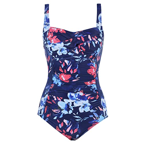 Image of American Trends Women's High Waisted Bikini Bottoms Swimming Suits Tummy Control Bathing Suits