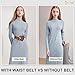 JASGOOD Women's Fashion Vintage Wide Elastic Stretch Waist Belt with Gold Interlock Buckle Halloween Belt (Brown,Suit Waist 36-42 Inch)