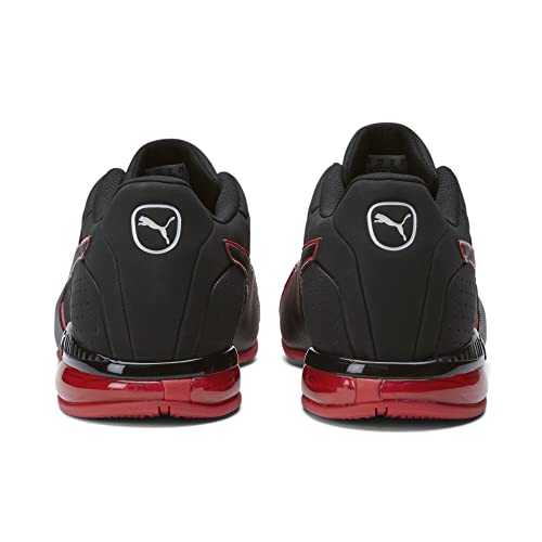 PUMA Mens Cell Surin 2 Sport Block Training Sneakers Shoes - Black, Red2