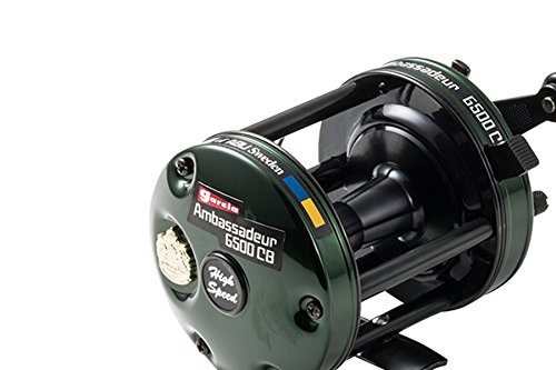 アブガルシア(Abu Garcia) ベイトリール 17 Ambassadeur. 6500CB ファクトリーチューンド グリーン 右ハンドル. 4枚目