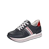 Remonte Damen D1305 Sneaker, Pazifik/Argento/Flamme/Pazifik / 15, 39 EU