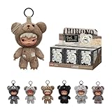 POP MART Hirono Road Journal Series-Plush Doll Pendant Blind Box Figures, Collectible Toys Home Decorations, Holiday Birthday Gifts for Girls and Boys, Whole Set