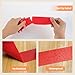 Afudrvey Red Duct Tape Heavy Duty Waterproof,2 Inch x 22 Yard Strong Industrial Strength,Strong Adhesive Sticky, No Residue, Easy Tear by Hand for Indoor & Outdoor Repairs,1 Roll