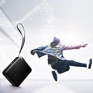 LogiLink SP0057 - Altoparlante compatto Bluetooth 5.0 per riproduzione musicale (microSD, USB-A, AUX) e radio FM integrata, supporta la funzione vivavoce, nero