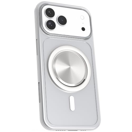 Tango Ultra Thin Grip for MagSafe: One Hand Open Stand 10x Expandable Space Grade Steel Removable for Wireless Charging. Half The Thickness Twice The Fidget - All Steel (no Logo)