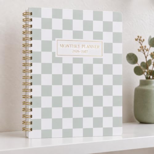 Beautiful 2026-2027 Monthly Planner - To Do List Notebook