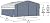 Arrow Carports Enclosure Kit for Galvanized Steel Carport, Fabric Carport Wall Panels, 20' x 20' x 7'