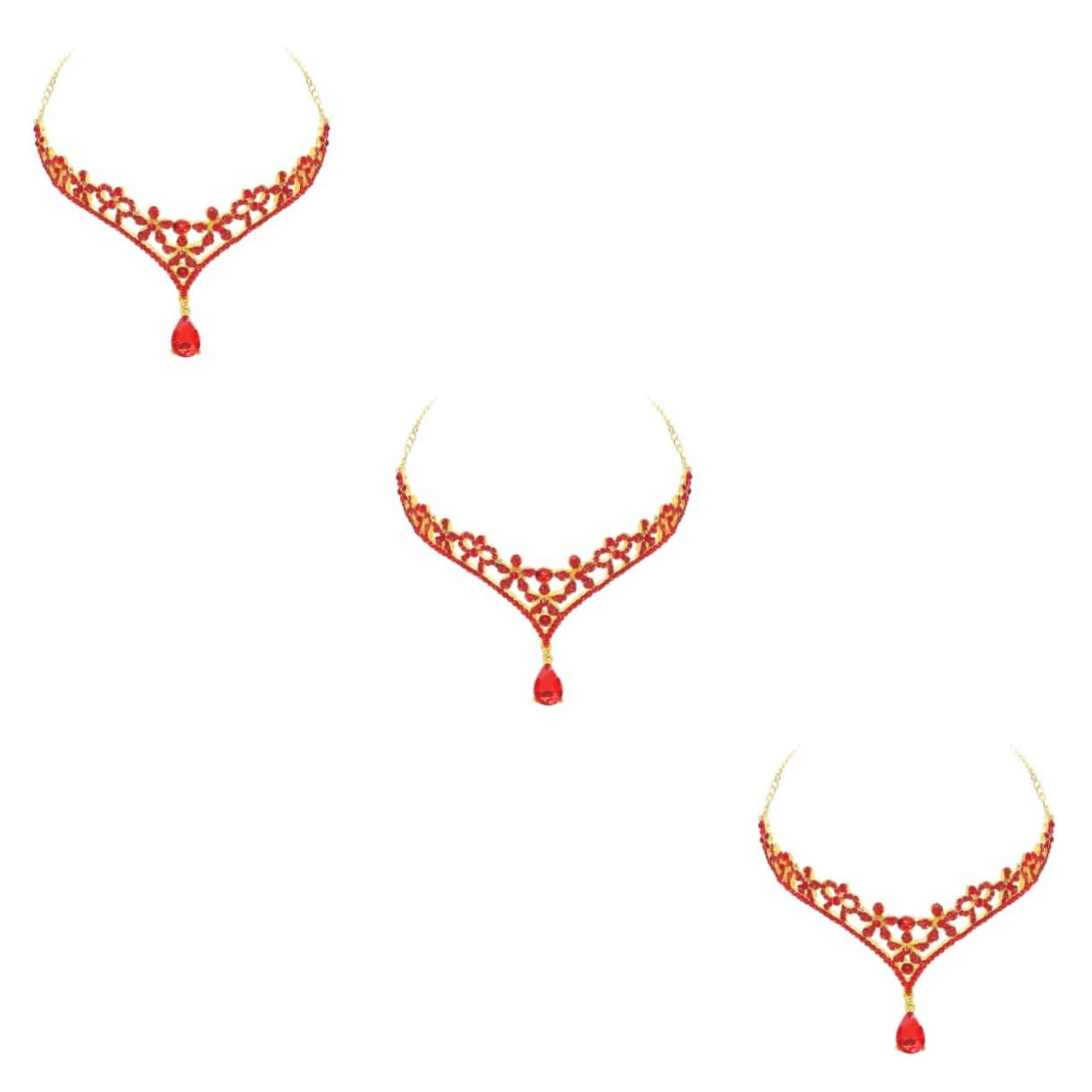 FRCOLOR 3 Piezas frente nupcial tocados de novia joyas para el cabello para novias damas diademas Joyas de flores accesorios para joyas tocado de novia boho Tiara frente de la boda