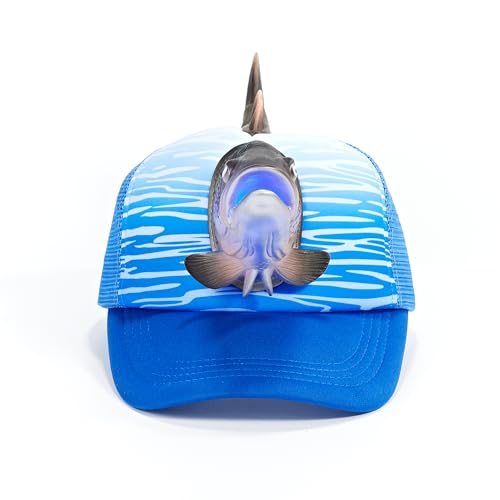 Image of Funny 3D Animal Trucker Hat, Adjustable Mesh Snapback Cap for Men & Women