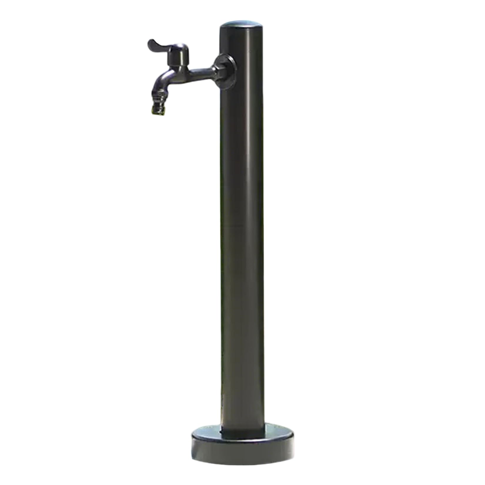 Robinet à colonne d'eau extérieure résistant au gel,Robinet D'extérieur,Colonne à Eau De Jardin,double sortie/sortie simple/verrouillable/pistolet à pulvérisation,irrigation agricole 60cm Noir E
