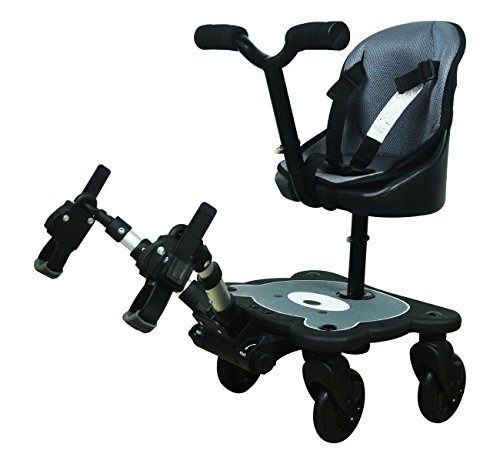 image for Englacha USA Englacha 2-in-1 Cozy 4-Wheel Rider, Black - Child Rider S