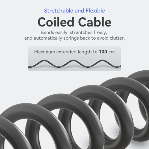 Image of Portkeys 8K HDMI Cable Copper Core 3.6mm Diameter 48Gbps Full PIN HDMI 2.1 8K@60Hz, 4K@240Hz UHD Support HDMI A to A for Camera, HDTV, Projector, Computer, Roku, Xbox, PS5, Apple TV (1m)