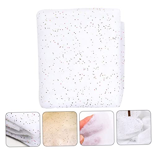 Ciieeo 1 Folha De Neve Algodão Cobertor De Neve Artificial Para Decoração De Natal Neve Artificial P