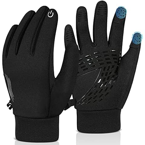 Plzermon Kinder winterhandschuhe Wasserdicht Warm Laufhandschuh - Stretch Vollfinger mit Fleece Ski Handschuhe Fäustlinge Teenager Gummi Bauhandschuhe Jungen Maedchen 10-12 Snow Snowboard Snow Cover