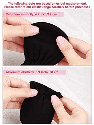 12 Pieces Newborn Baby Hats Mittens Set Bow Beanie Cap Cotton Glove For 0-6 Baby (Soft Colors) #TOP4