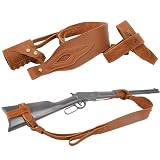 WAYNE'S DOG No Drill Leather Rifle Sling with Stock Harness ...