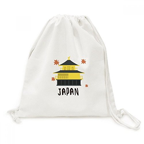 Sac à dos cordon Japonais locaux Travelling Building Canvas original