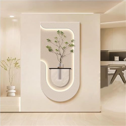 SUNHIPPIE Sandstone Decor Wall Art Painting, Entrance Foyer Decorative Painting, ...