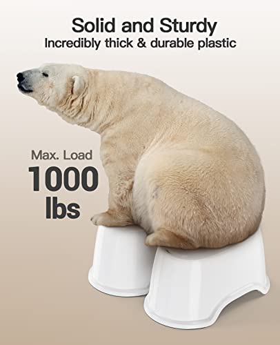 Pipishell Toilet Stool, 7” Bathroom Stool For Toilet, Detachable Toilet Potty Step Stool For Adults And Kids, Ergonomic Toilet Footstool With Non-Slip Pad, Pits01 #TOP2