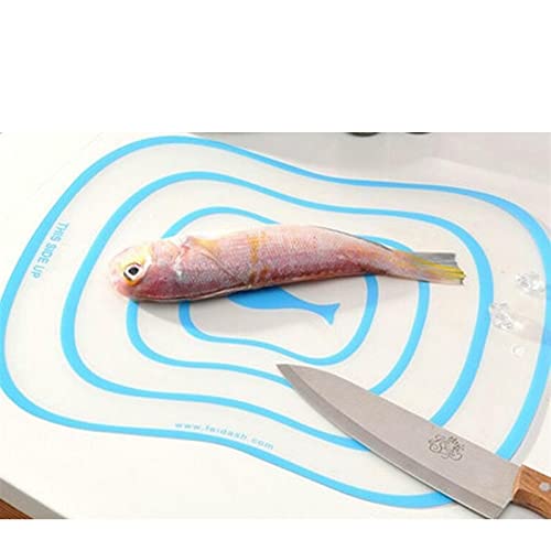 HGDXDP Tabla de Cortar Tajadera Tabla de Cortar Tabla de Cortar translúcida esmerilada