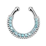 BodyJ4You Fake Septum Hanger Clip On Non-Piercing