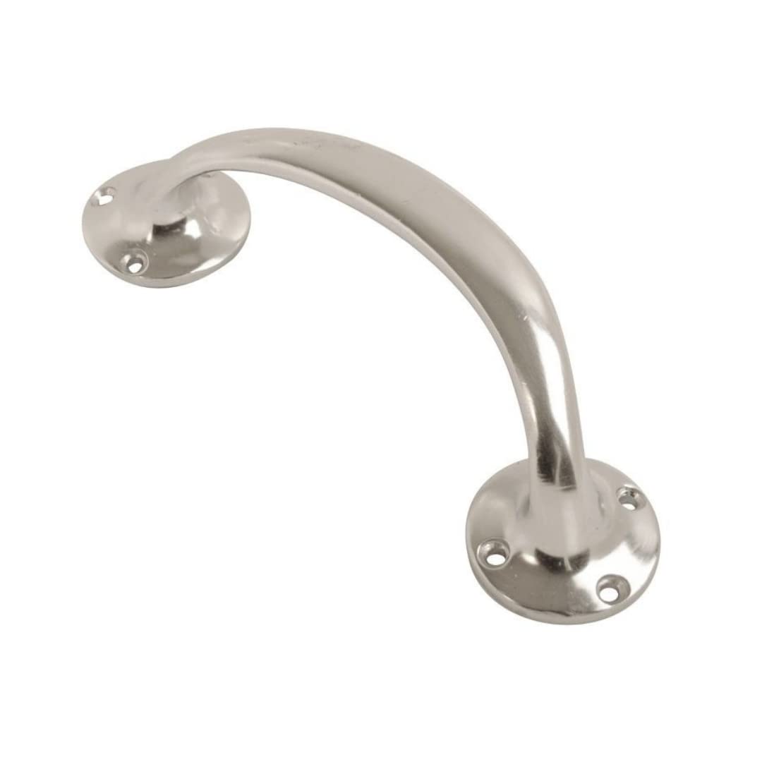 Vibe Bow Handle 175Mm On Polished Anodised Aluminium Pull Handle On Polished Anodised Aluminium For Internal Doors