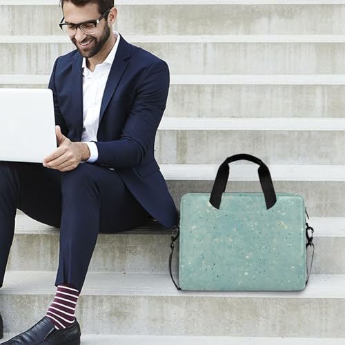 Maletín para laptop 15.6" con asa y correa celeste miniatura 3