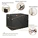 GLOGLOW Waterproof Dustproof Pet Cage Cover for Indoor Outdoor - 109x76x74cm Dogs Wire Crate Cover (Black)