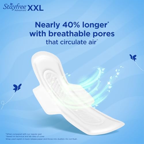 Stayfree Advanced XXL Ultra-Soft 28 Pads,Pack Of 1