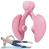 Oberschenkeltrainer, Hip Trainer Beckenbodenmuskeltrainer, Trainingsgerät für Weibliches Gesäß, Beckenboden Trainer, Beckenbodentrainer für Zuhause Gym Yoga(Rosa)