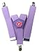 Produktbild Olata Kinder Hosenträger Y Form/Elastische Clip-on Hosenträger mit Blumendesign (1-5 Jahre)  2,5 cm. Fliede