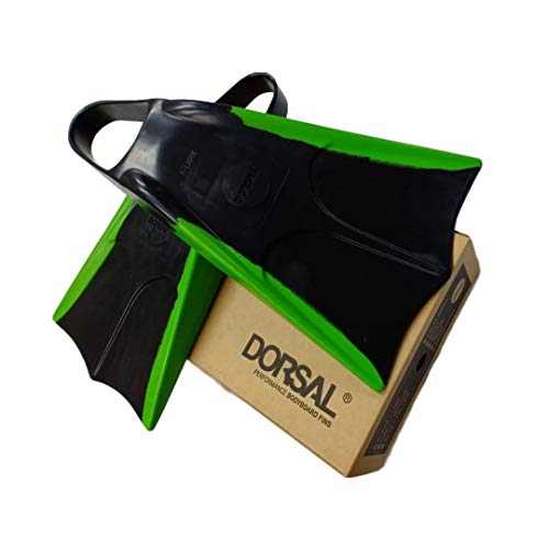 DORSAL Bodyboard Swimfins (Flippers) Black XL 12-13