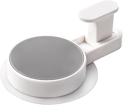 Cetomo Gancho de plástico para montar en la pared, fácil de instalar, para ducha, puf, cepillo, paraguas, llaves, utensilios de cocina, baño,