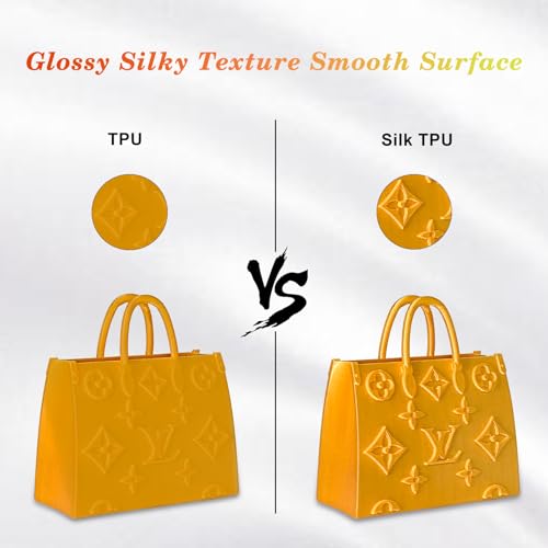 Image of YOUSU Silk TPU Filament 1.75mm,3D Printer Filament TPU95A Flexible Soft Rubber, 1kg Spool (2.2 lbs), Dimensional Accuracy + /- 0.02 mm,Silk TPU Gold